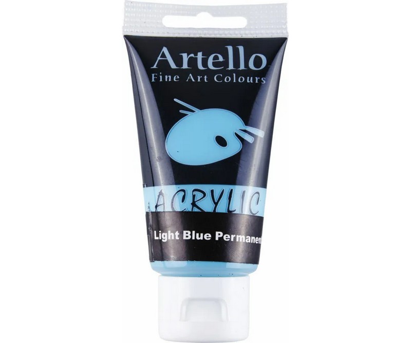 Artello acrylic 75ml -  Light Blue Permanent