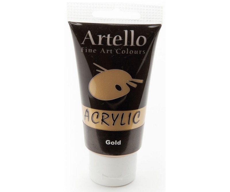 Artello acrylic 75ml -  Gold