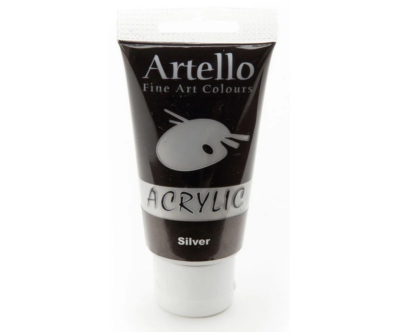 Artello acrylic 75ml -  Silver