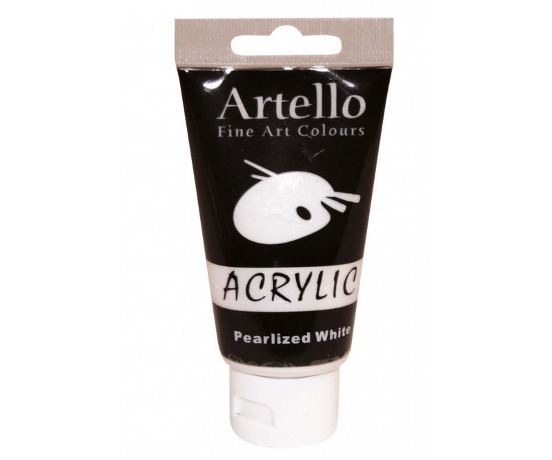 Artello acrylic 75ml -  Pearlized White