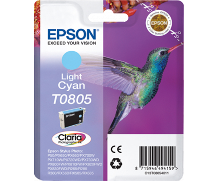 Epson T0805 - lys cyan