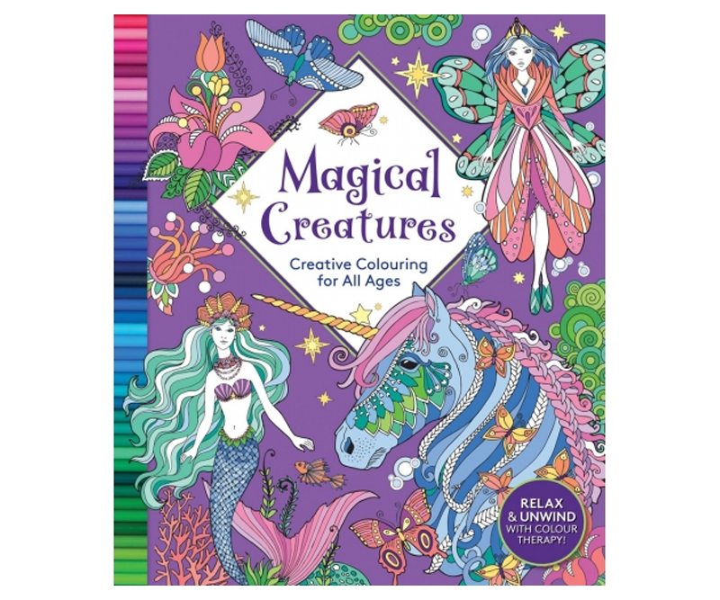 Mandala malebog - Magical Creatures