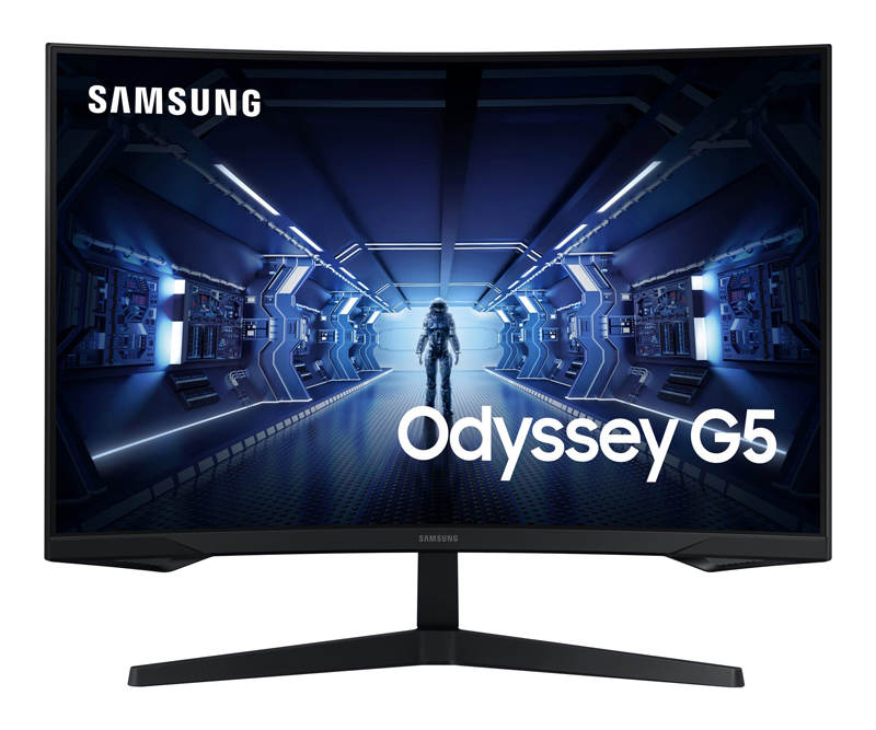 Samsung Odyssey G5 C27G55TQBU 27" 2560 x 1440 HDMI DisplayPort 144Hz
