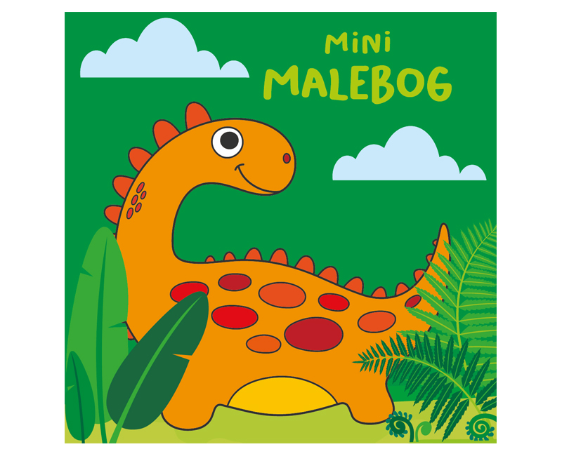 Snip Snap Snude: Mini-malebog - Dinosaurer