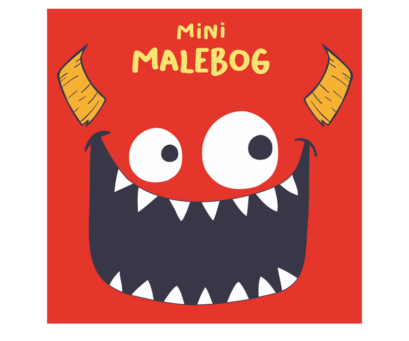 Snip Snap Snude: Mini-malebog - Monster