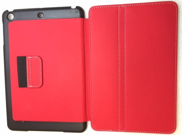Slim Canvas Taske til iPad Mini - rød