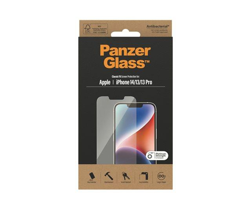 PanzerGlass Apple iPhone 14/13/13 Pro, Clear