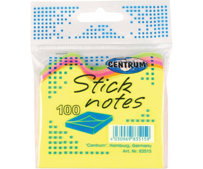 Stick Notes WAVE 76*76mm 100 ark.