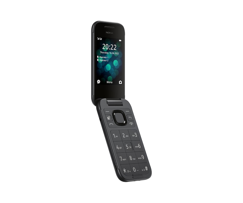 Nokia 2660 Fliptelefon - Sort