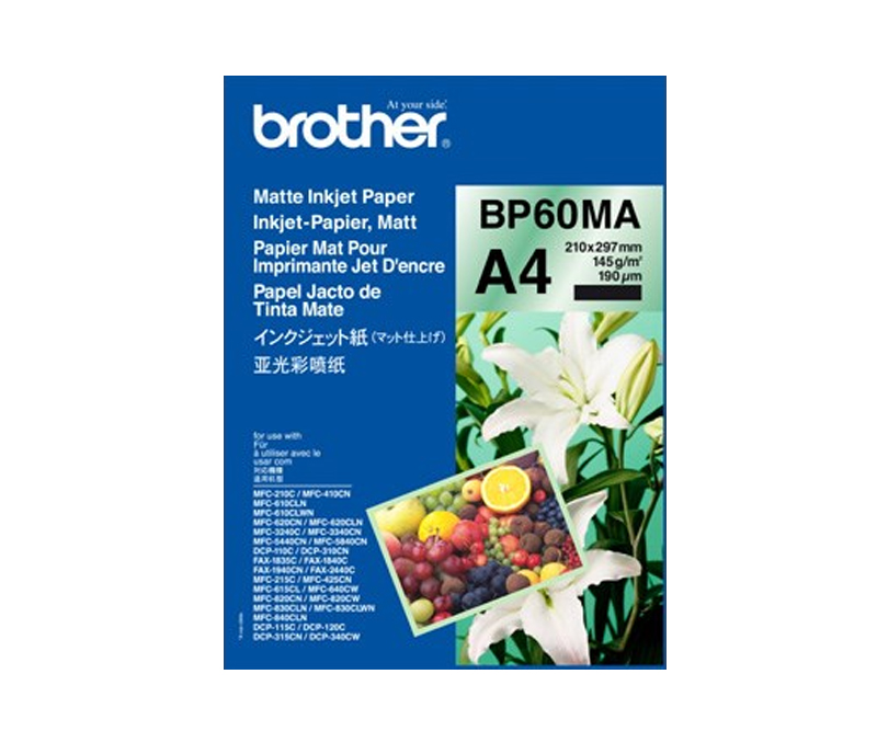 Brother A4 Mat ink-jet paper 145g 25 stk
