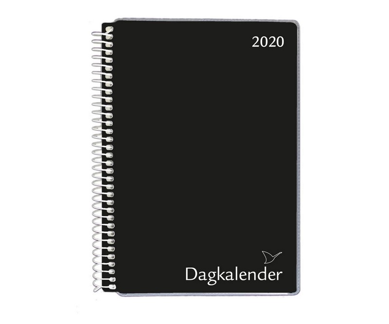 Dagkalender 2024 - Sort
