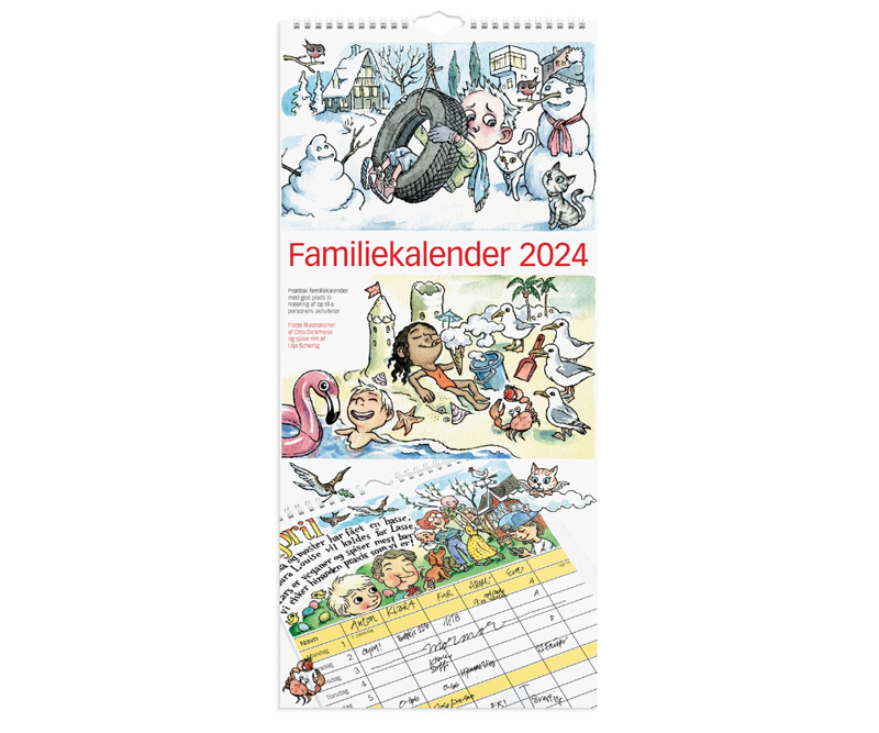 Mayland Familiekalender Otto Dickmeiss 2024