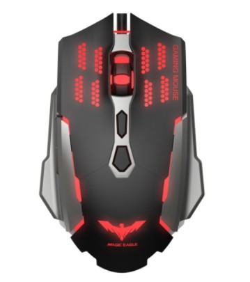 Havit Gaming mouse wired Black/red