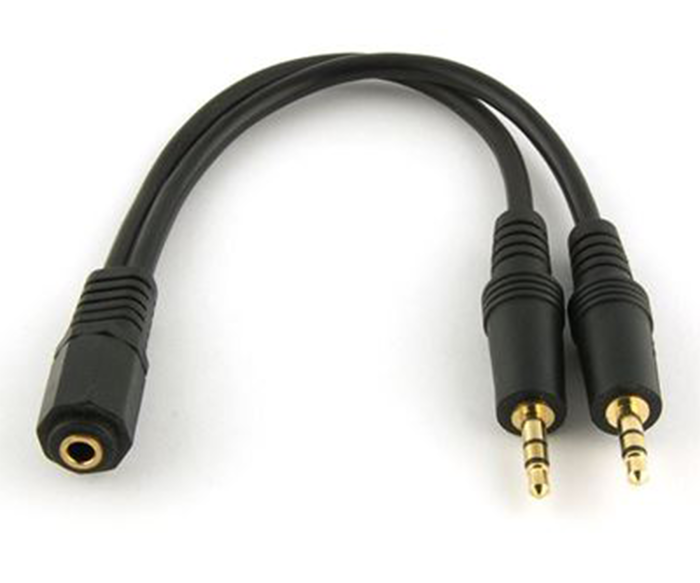 Lyd adapter - 3,5 mm stereo mini jack
