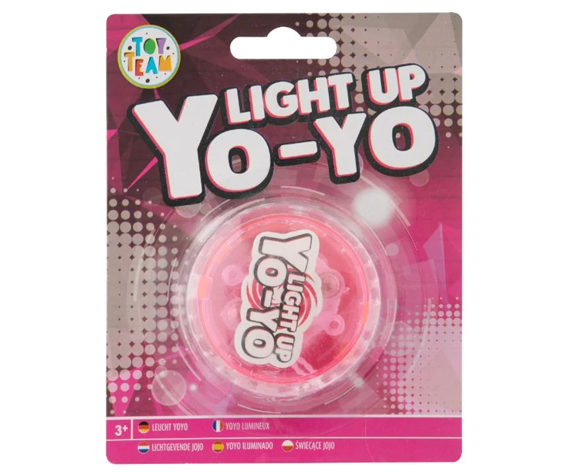 Yo-Yo med lys - Pink