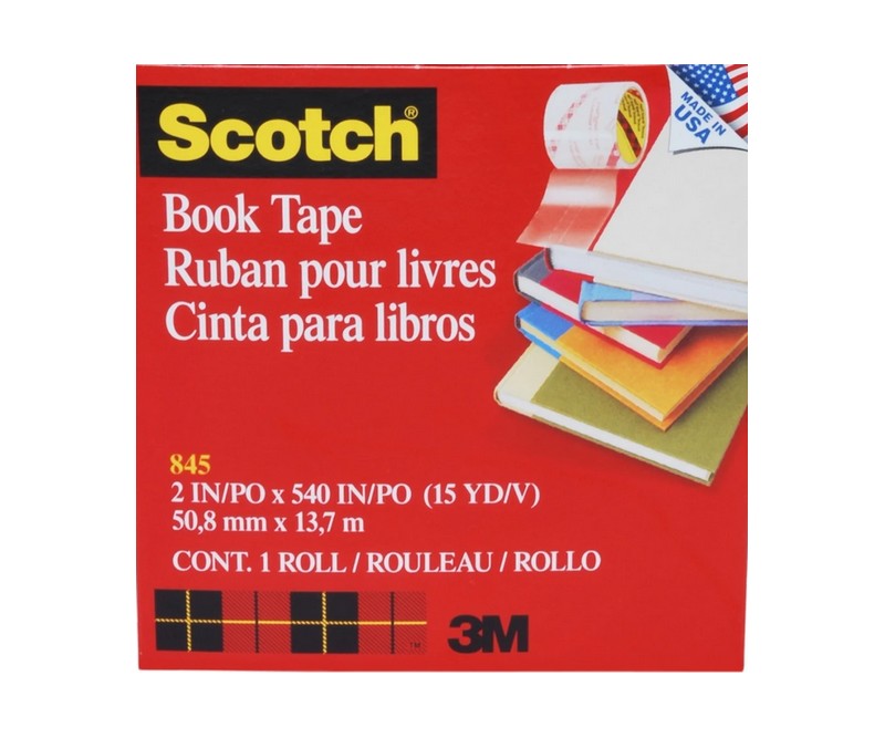 Scotch transparent bogtape - 50,8mm x 13,7m