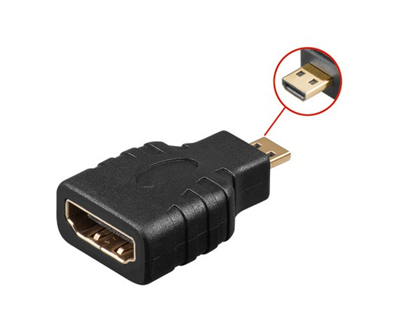 Goobay Micro HDMI - HDMI adapter