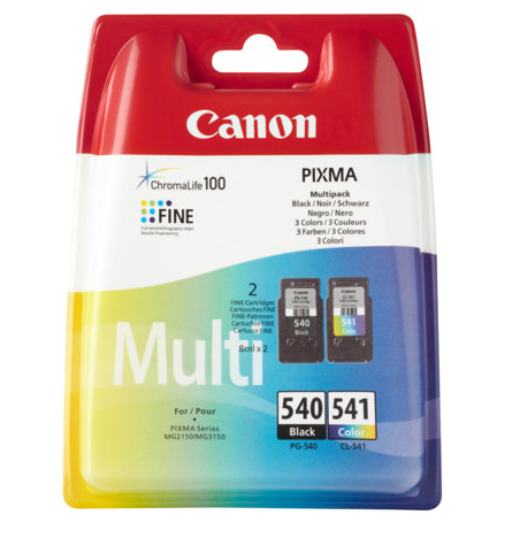 Canon Inkjet PG-540 / CL-541 MultiPack