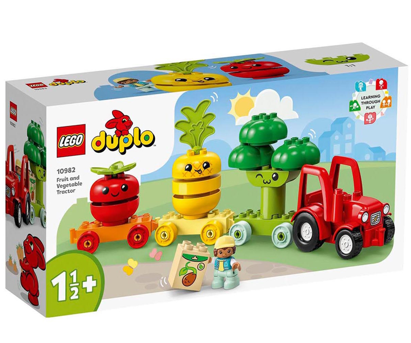 LEGO Duplo Traktor med frugt og grøntsager (10982)
