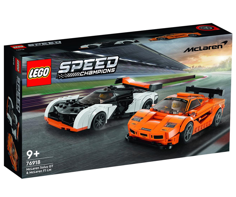 LEGO Speed Champions McLaren Solus GT og McLaren F1 LM (76918)