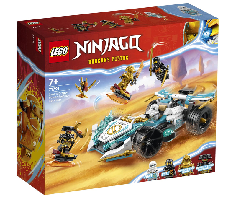 LEGO Ninjago Zanes dragekraft-Spinjitzu-racerbil (71791)