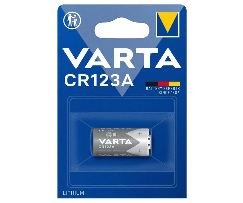 CR123A Varta 3V Lithium batteri