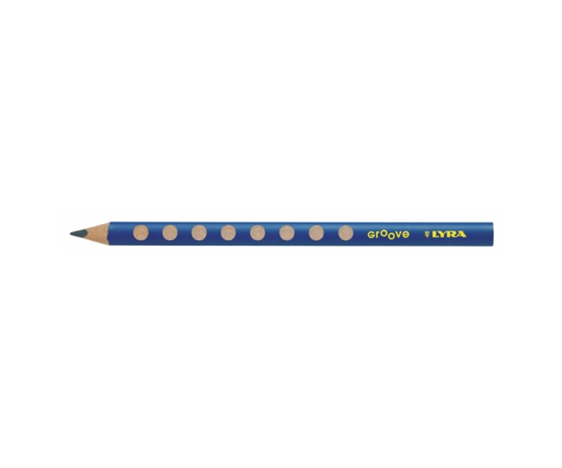 LYRA Groove Graphite B blyant - Blå