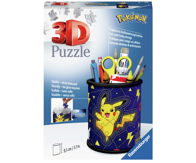 3D puslespil, Pokémon Pencil Cup - 54 brikker