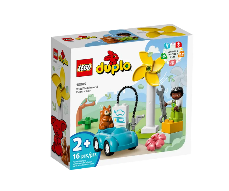 LEGO Duplo Vindmølle og elbil (10985)