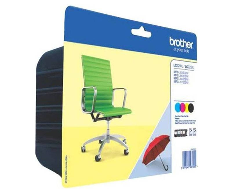 Brother Inkjet - LC229XL/LC225XL Value pack 4 farver