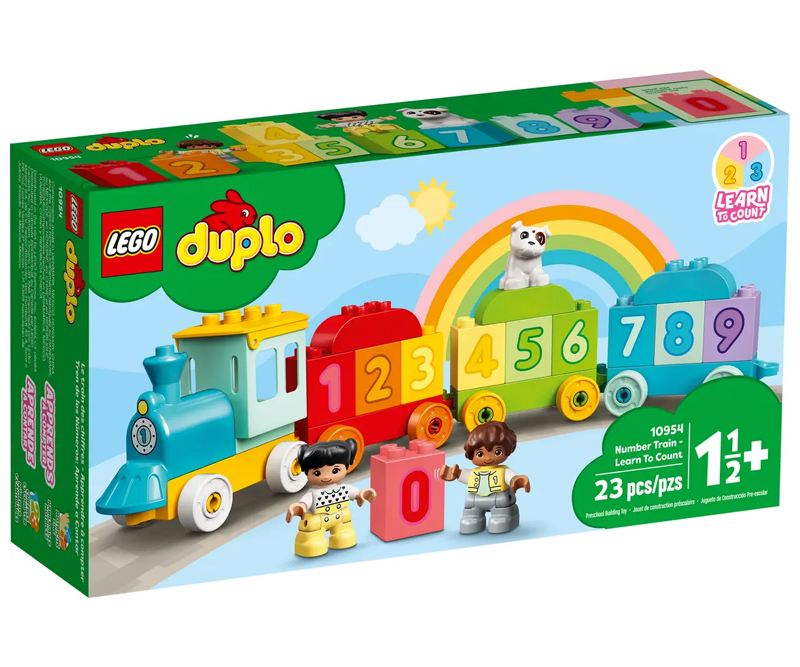 LEGO Duplo Tog med tal - lær at tælle (10954)