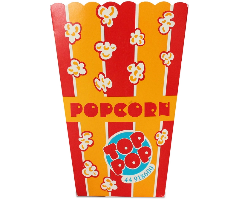 Popcorn Bæger- 0,7 L - 10 stk