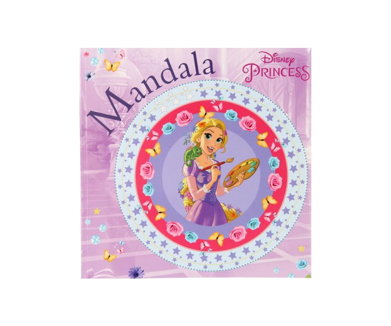 Disney Princess mandala malebog 48 sider
