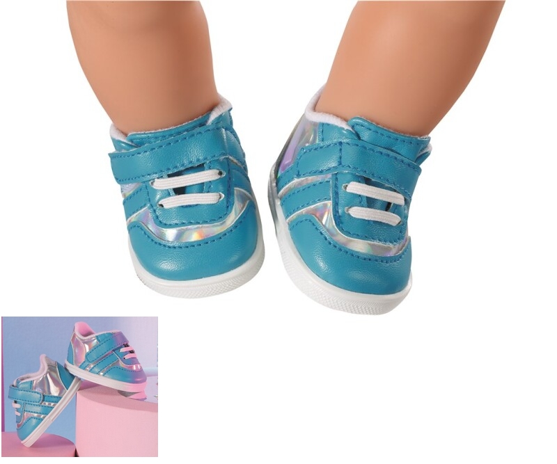 BABY born - Blå sneakers, 43 cm