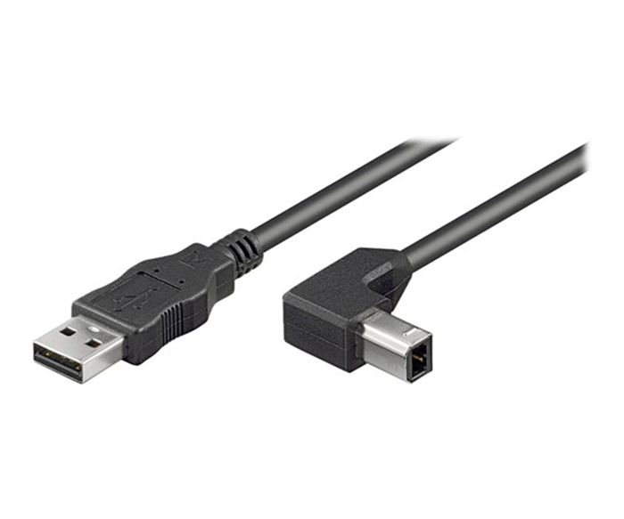 Goobay USB 2.0 kabel 1m med vinkel