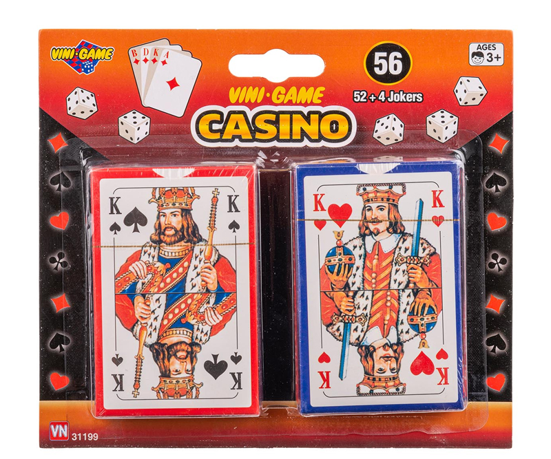 Vini Casino spillekort - 2 sæt