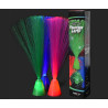 Fiberoptisk lampe - vælg imellem 3 farver