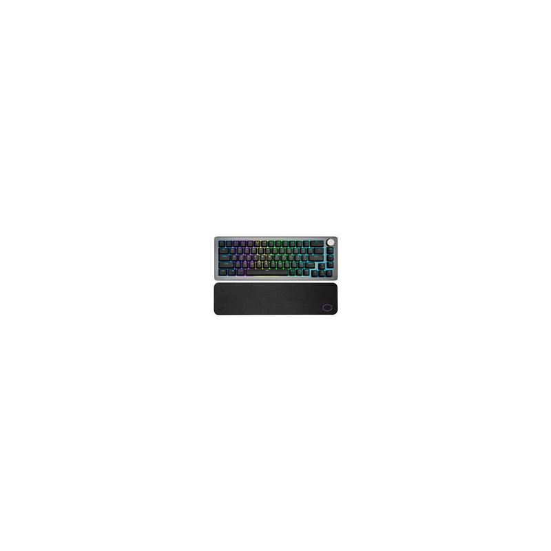 Cooler Master CK721 Tastatur Mekanisk RGB/16,7 millioner farver Trådløs Kabling Nordisk