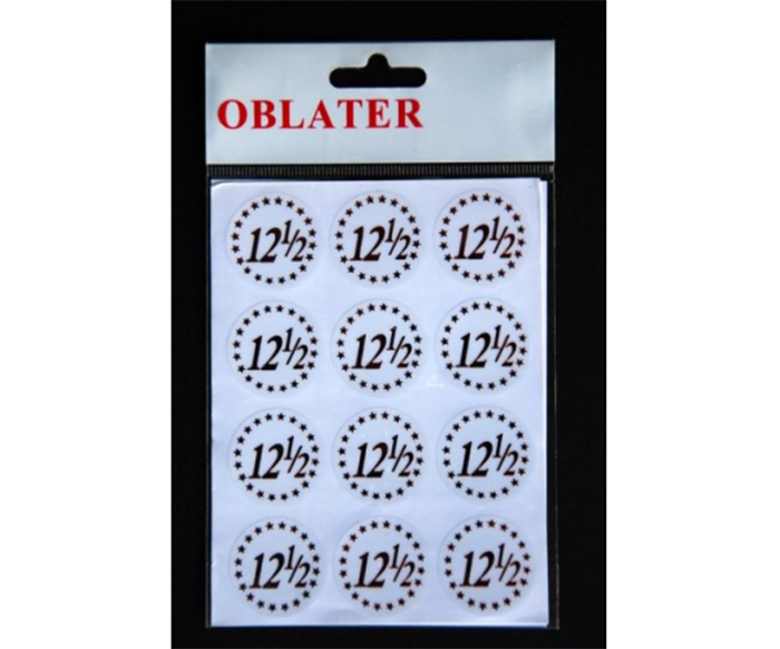 Oblater 12 1/2 kobber, 24 stk.