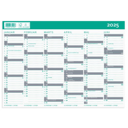 Studie Kartonkalender A4  - 2024/2025