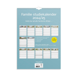 Studie Familiekalender Otto Dickmeiss & Lilja Scherfig A3 - 2024/2025