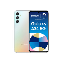 Samsung Galaxy A34 5G 6.6" 128GB Awesome silver