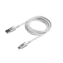 XTORM Premium USB-A / USB-C kabel 3m Hvid