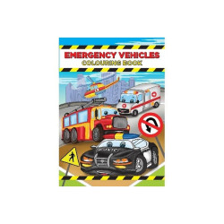 Malebog A4, Emergency Vehicles -16 sider