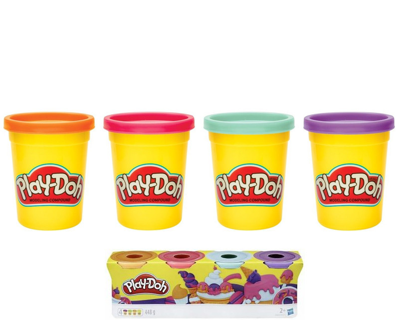 Hasbro Play-Doh 4-Pack - Sweet