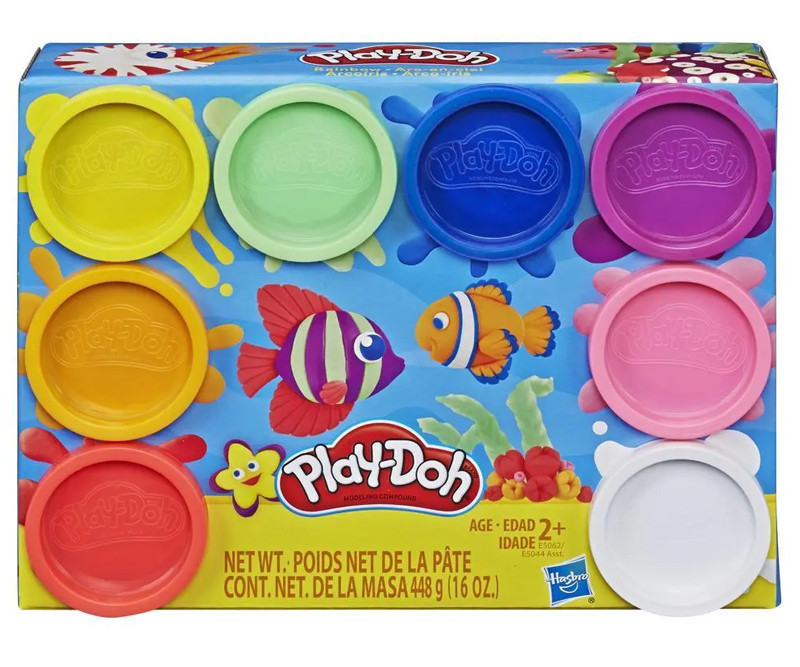 Hasbro Play-Doh 8-Pack - Rainbow