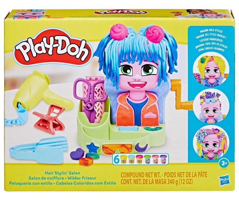 Hasbro Play-Doh Hair Stylin Salon