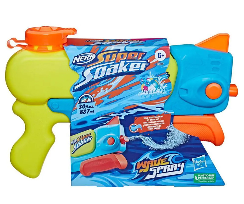 Hasbro Nerf Super Soaker Wave Spray Water Blaster