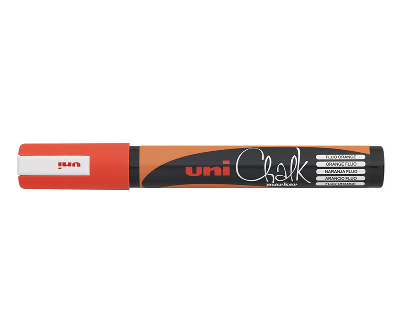 Uni Chalkmarker PWE-5M - fluo orange