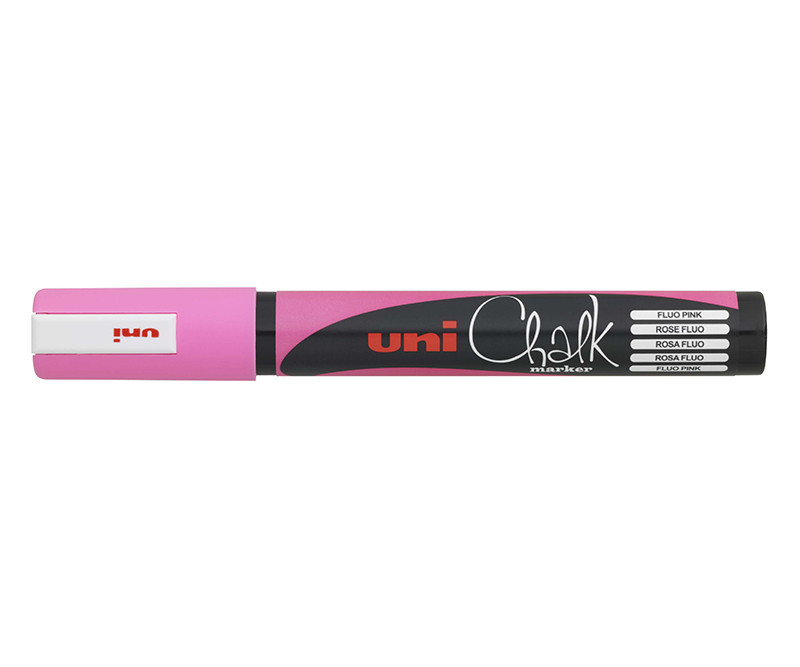 Uni Chalkmarker PWE-5M - fluo pink